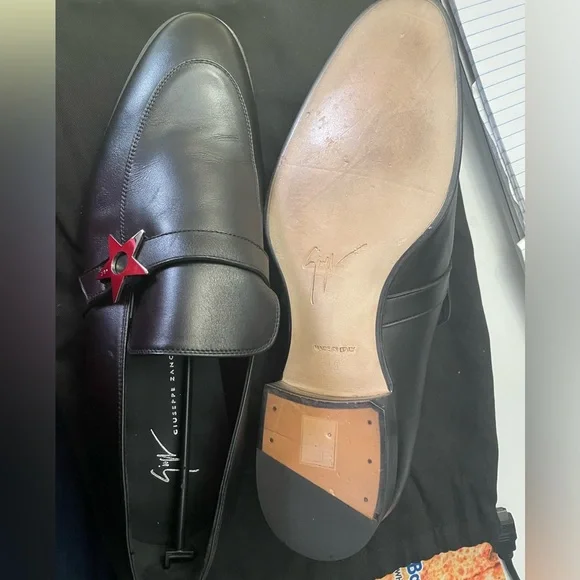 Men Guissepe Zanotti loafer shoes . Only used once GIUSEPPE ZANOTTI Lewis Crystal Loafers | 45 – More Than You  main image 4